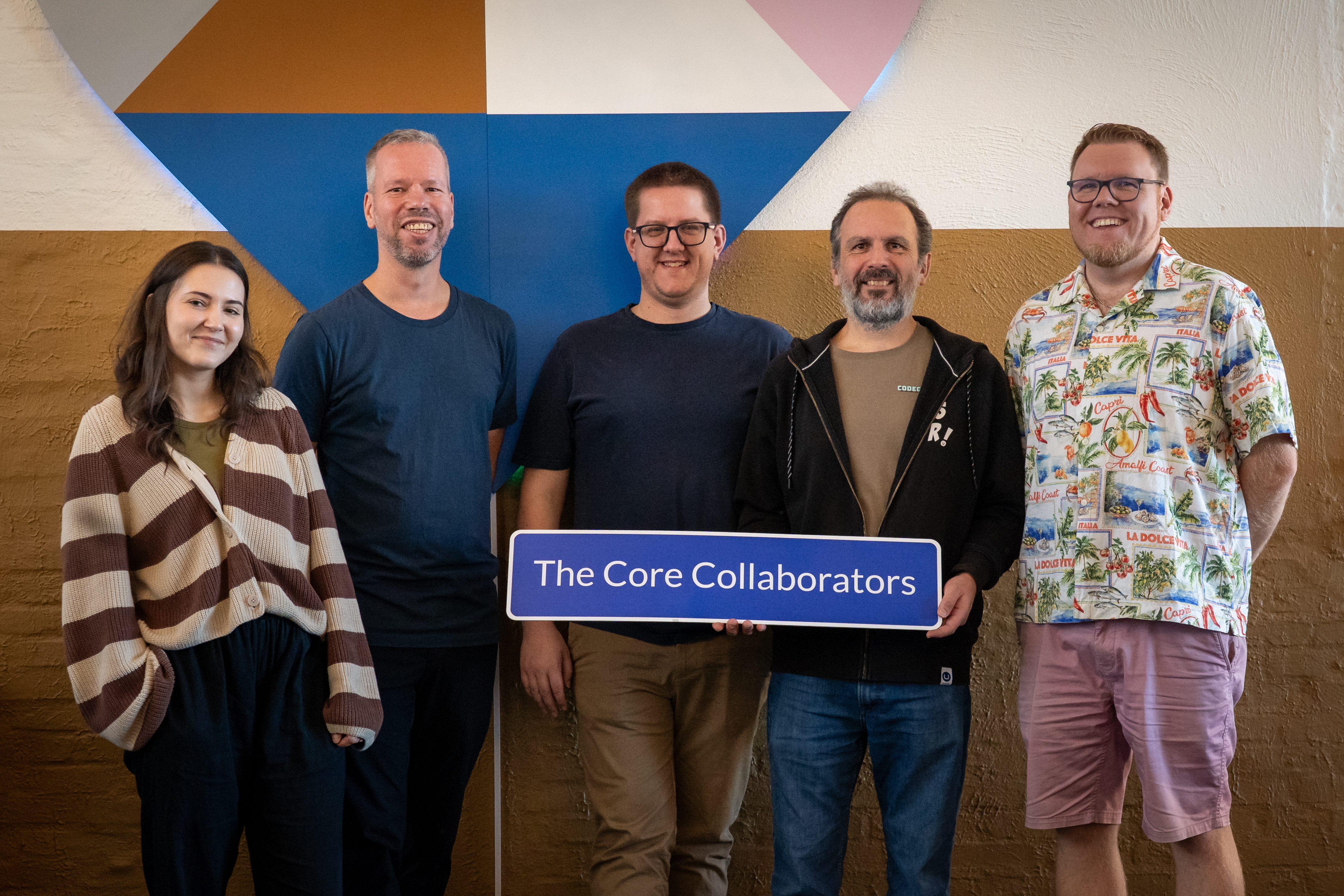 Group picture of the Core Collaborators team