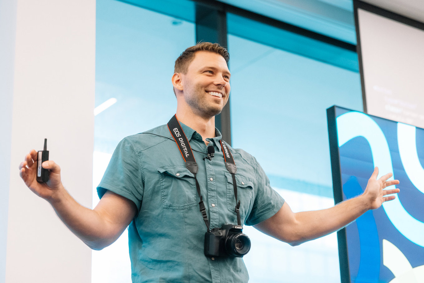Umbraco MVP and first-time speaker, Ben Szymanski